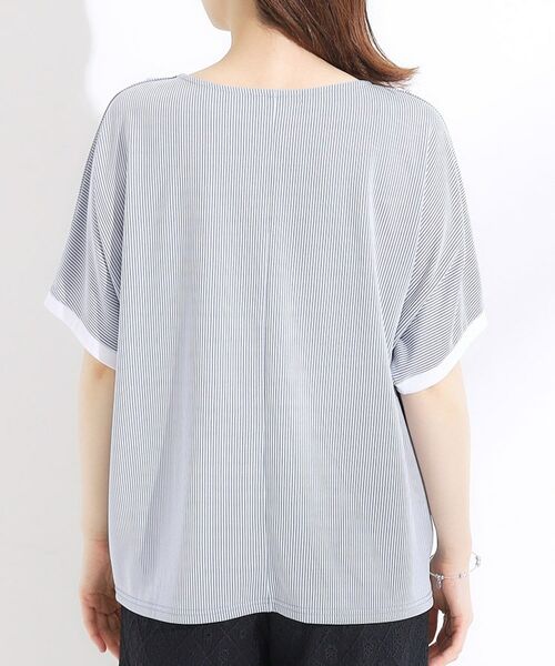 SHOO・LA・RUE / シューラルー カットソー | 【ひんやり/UV】高気温でも快適に インせず決まるドルマントップス | 詳細15