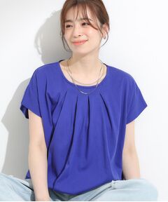 SHOO・LA・RUE / シューラルー カットソー | インせず決まる 異素材使い デザイントップス