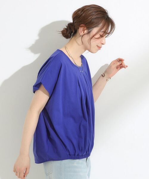 SHOO・LA・RUE / シューラルー カットソー | インせず決まる 異素材使い デザイントップス | 詳細10