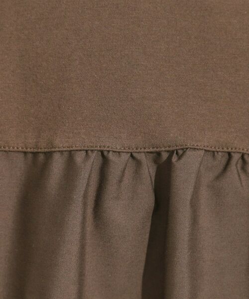 SHOO・LA・RUE / シューラルー カットソー | インせず決まる 異素材使い デザイントップス | 詳細8