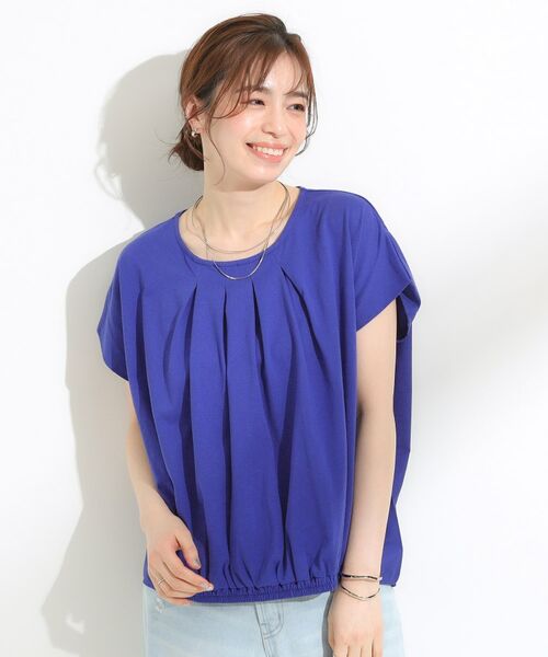 SHOO・LA・RUE / シューラルー カットソー | インせず決まる 異素材使い デザイントップス | 詳細9