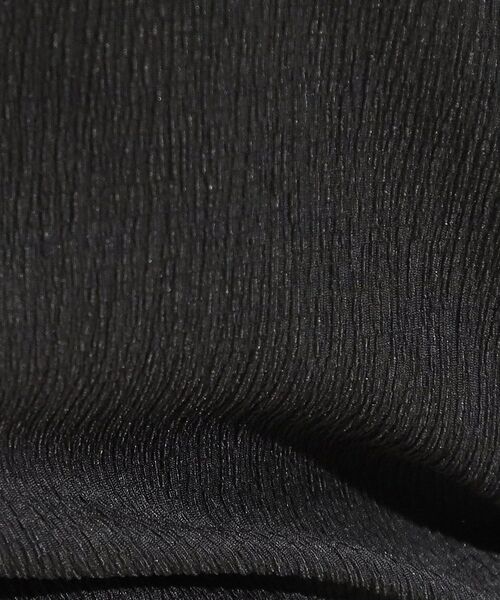 SHOO・LA・RUE / シューラルー カットソー | 【S-LL】ブラウス見えする 軽やかな着心地の しぼしぼトップス | 詳細8