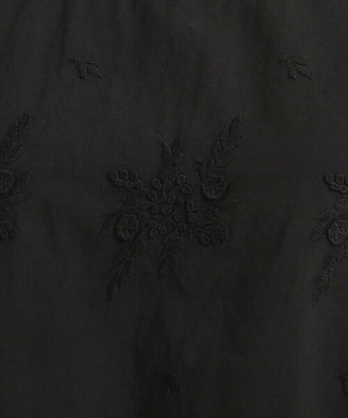 SHOO・LA・RUE / シューラルー カットソー | 【洗える/S-LL】インせず着られる さらっと大人上品 刺繍トップス | 詳細8