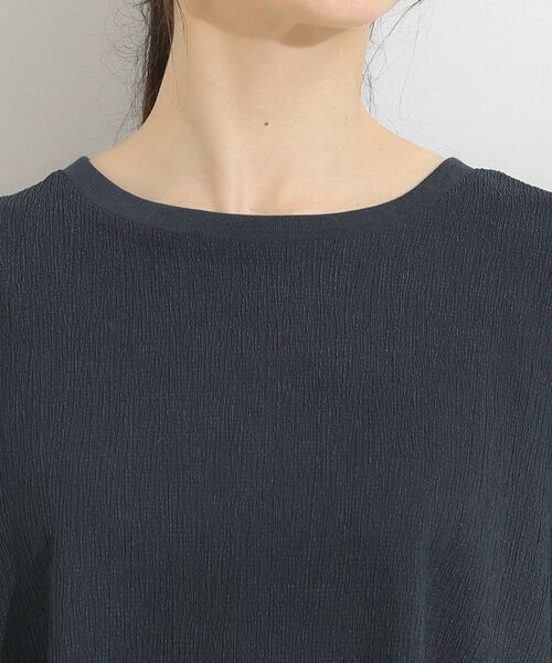 SHOO・LA・RUE / シューラルー カットソー | 【S-LL/洗える/体型カバー/5分袖】涼しくきれいに決まる Aライントップス | 詳細16