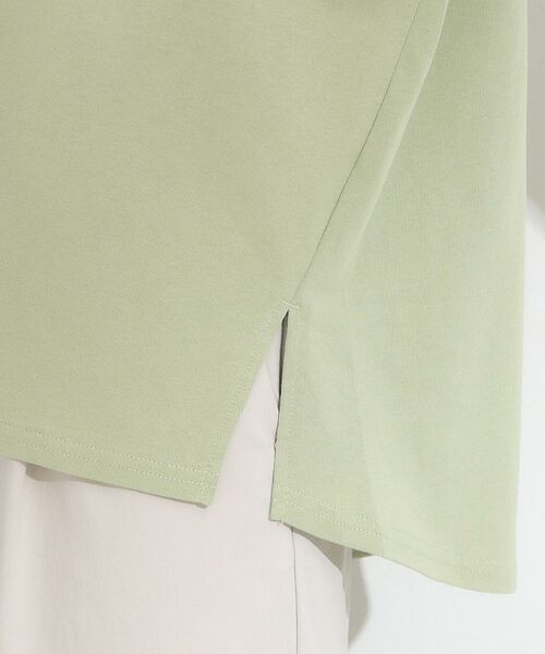 SHOO・LA・RUE / シューラルー カットソー | 【洗える/S-LL/体型カバー】レース使いが華やか フレンチスリーブコットンTシャツ | 詳細18