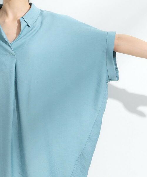 SHOO・LA・RUE / シューラルー チュニック | 【ひんやり/S-LL】すっきりきれいに体型カバー コクーンシルエットワンピース | 詳細22