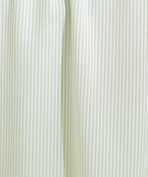 SHOO・LA・RUE / シューラルー チュニック | 【S-LL/ひんやり/体型カバー】サッカーストライプ Aラインチュニックブラウス | 詳細16