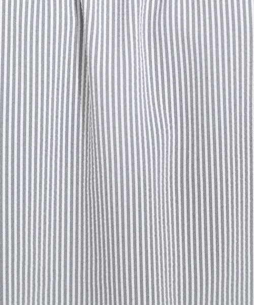 SHOO・LA・RUE / シューラルー チュニック | 【S-LL/ひんやり/体型カバー】サッカーストライプ Aラインチュニックブラウス | 詳細8