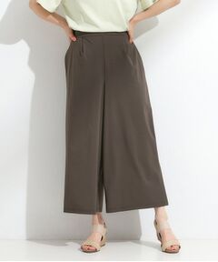 SHOO・LA・RUE / シューラルー パンツ | 【S-LL/ひんやり】さらさらストレッチ ガウチョパンツ