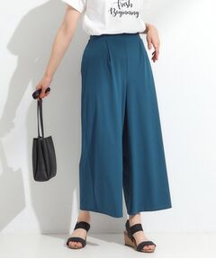 SHOO・LA・RUE / シューラルー パンツ | 【S-LL/ひんやり】さらさらストレッチ ガウチョパンツ