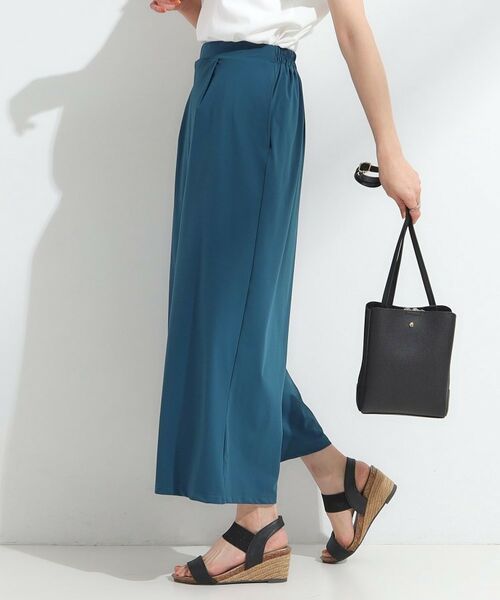 SHOO・LA・RUE / シューラルー パンツ | 【S-LL/ひんやり】さらさらストレッチ ガウチョパンツ | 詳細10