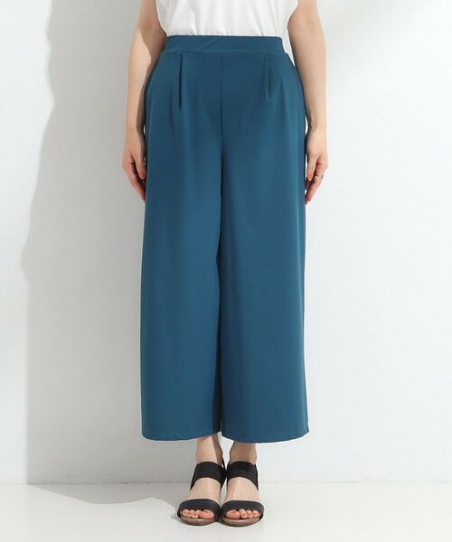 SHOO・LA・RUE / シューラルー パンツ | 【S-LL/ひんやり】さらさらストレッチ ガウチョパンツ | 詳細13
