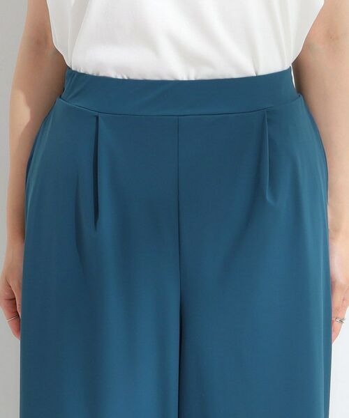 SHOO・LA・RUE / シューラルー パンツ | 【S-LL/ひんやり】さらさらストレッチ ガウチョパンツ | 詳細16