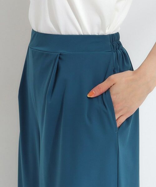 SHOO・LA・RUE / シューラルー パンツ | 【S-LL/ひんやり】さらさらストレッチ ガウチョパンツ | 詳細18