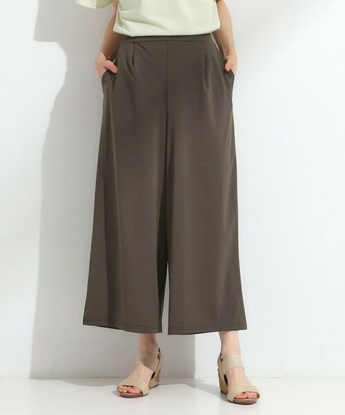 SHOO・LA・RUE / シューラルー パンツ | 【S-LL/ひんやり】さらさらストレッチ ガウチョパンツ | 詳細5