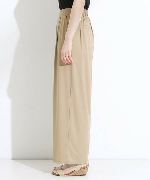 SHOO・LA・RUE / シューラルー パンツ | 【S-LL/ひんやり/UV】リラクシーな穿き心地 エアリーワイドパンツ | 詳細14