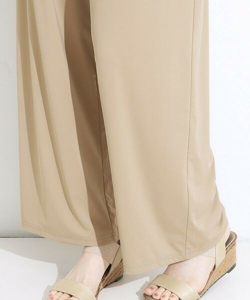 SHOO・LA・RUE / シューラルー パンツ | 【S-LL/ひんやり/UV】リラクシーな穿き心地 エアリーワイドパンツ | 詳細19