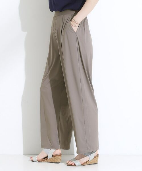 SHOO・LA・RUE / シューラルー パンツ | 【S-LL/ひんやり/UV】リラクシーな穿き心地 エアリーワイドパンツ | 詳細2