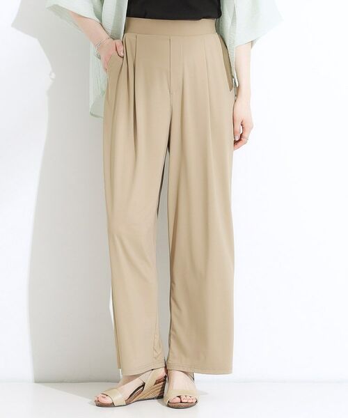 SHOO・LA・RUE / シューラルー パンツ | 【S-LL/ひんやり/UV】リラクシーな穿き心地 エアリーワイドパンツ | 詳細9