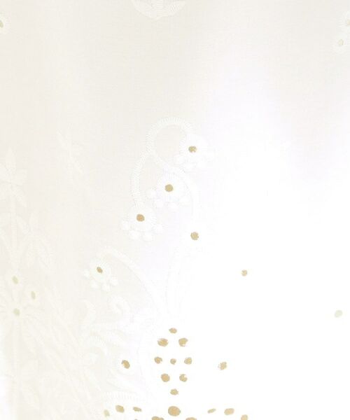 SHOO・LA・RUE / シューラルー パンツ | 【S-LL】華やかさをプラスする 裾刺繍ストレートパンツ | 詳細4