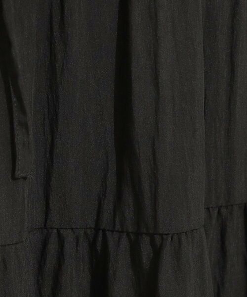 SHOO・LA・RUE / シューラルー ロング・マキシ丈スカート | 【洗える/S-LL】微光沢で華やかなティアードスカート | 詳細4