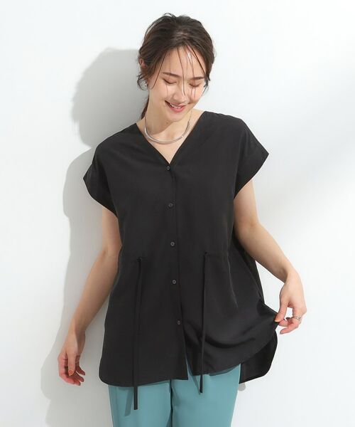 SHOO・LA・RUE / シューラルー シャツ・ブラウス | 【S-LL】シルエットが変えられる サファリシャツ | 詳細8