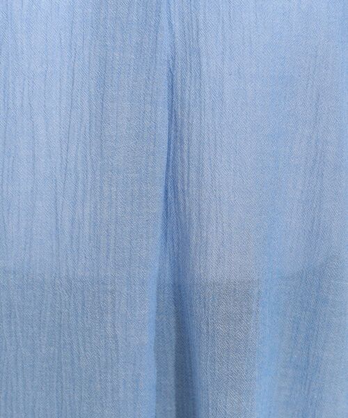 SHOO・LA・RUE / シューラルー シャツ・ブラウス | 【S-LL】きれいに体型カバー さらシャリコットン スキッパーシャツ | 詳細15