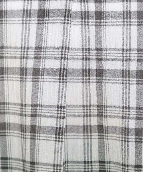 SHOO・LA・RUE / シューラルー シャツ・ブラウス | 【S-LL】きれいに体型カバー さらシャリコットン スキッパーシャツ | 詳細4