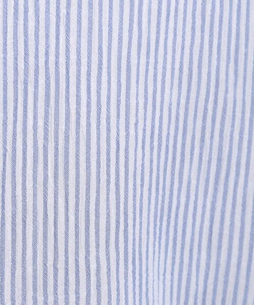 SHOO・LA・RUE / シューラルー シャツ・ブラウス | 【S-LL】さらシャリコットン 上品なシアー感のフロントボタンシャツ | 詳細16