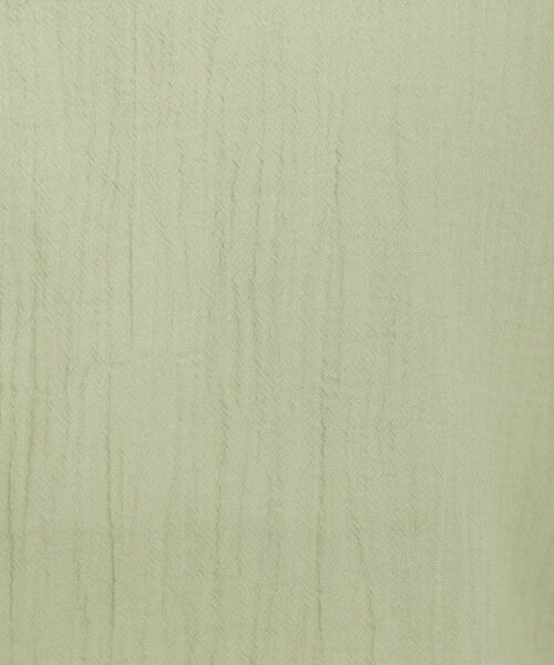 SHOO・LA・RUE / シューラルー シャツ・ブラウス | 【S-LL】さらシャリコットン 上品なシアー感のフロントボタンシャツ | 詳細4