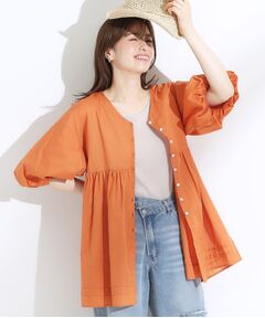 SHOO・LA・RUE / シューラルー シャツ・ブラウス | 【S-LL】一枚で着映え バルーンスリーブブラウス