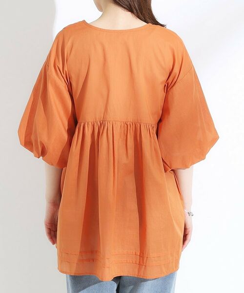 SHOO・LA・RUE / シューラルー シャツ・ブラウス | 【S-LL】一枚で着映え バルーンスリーブブラウス | 詳細15