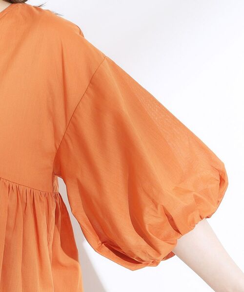 SHOO・LA・RUE / シューラルー シャツ・ブラウス | 【S-LL】一枚で着映え バルーンスリーブブラウス | 詳細17