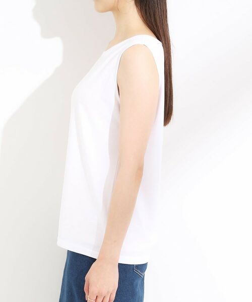 SHOO・LA・RUE / シューラルー その他トップス | 【S-LL/2点セット】配色使いがアクセント 半袖ニット+タンクトップ | 詳細24