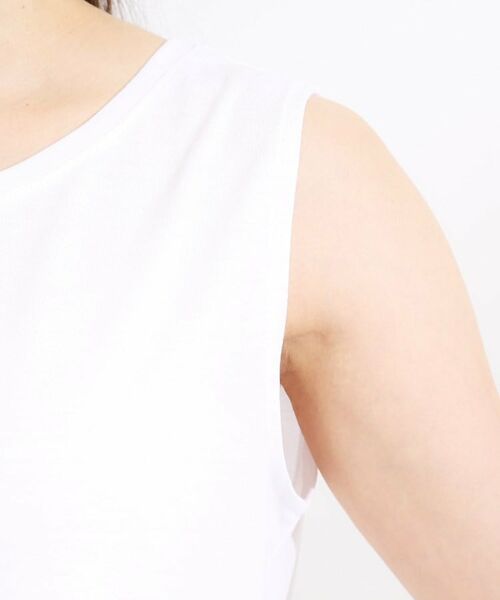 SHOO・LA・RUE / シューラルー その他トップス | 【S-LL/2点セット】配色使いがアクセント 半袖ニット+タンクトップ | 詳細27