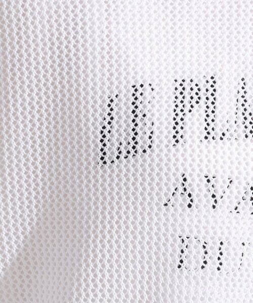 SHOO・LA・RUE / シューラルー その他トップス | 【2点セット/S-LL】メッシュリボン2WAYニット×フレンチスリーブTシャツ | 詳細7