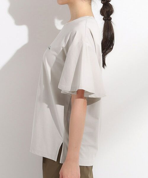 SHOO・LA・RUE / シューラルー Tシャツ | 【S-LL/ひんやり/二の腕カバー】華やかさをプラスする お袖フリルTシャツ | 詳細26