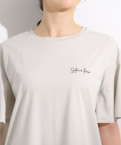 SHOO・LA・RUE / シューラルー Tシャツ | 【S-LL/ひんやり/二の腕カバー】華やかさをプラスする お袖フリルTシャツ | 詳細28