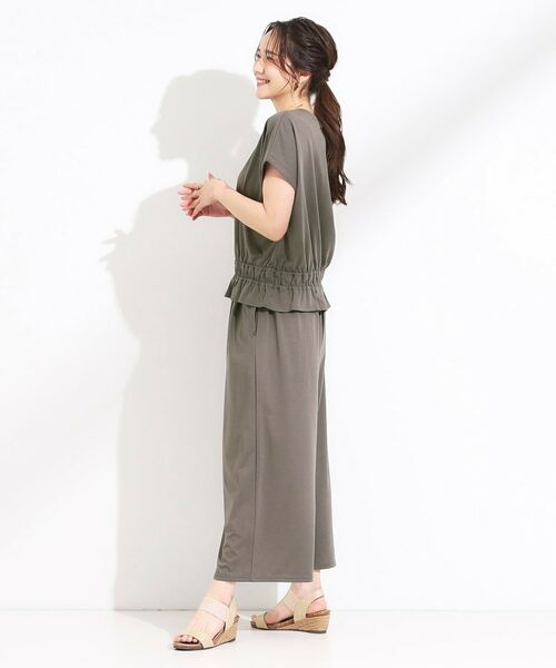 SHOO・LA・RUE / シューラルー セットアップ | 【ひんやり/2点セット】コーデに悩まず決まる トップス+ガウチョパンツ | 詳細7