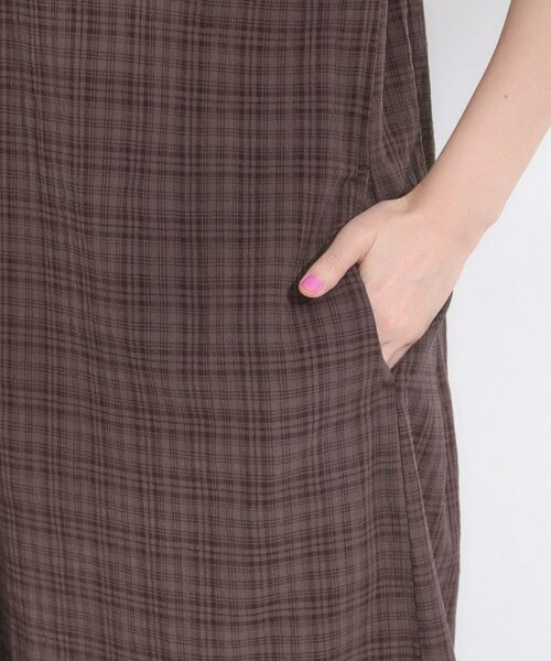 SHOO・LA・RUE / シューラルー ロング・マキシ丈ワンピース | 【S-LL】大人のチェック柄 ティアードワンピース | 詳細14