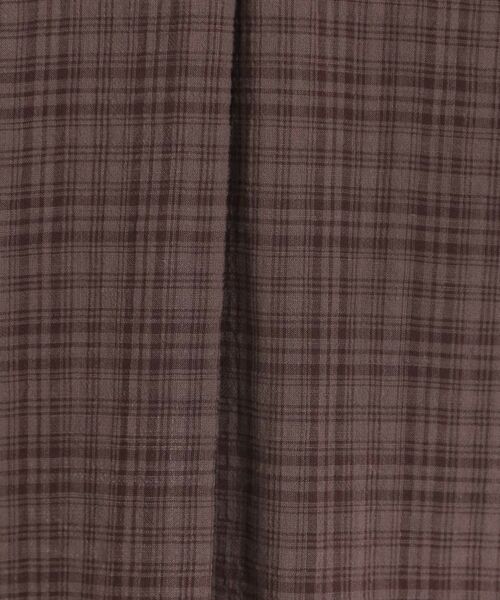 SHOO・LA・RUE / シューラルー ロング・マキシ丈ワンピース | 【S-LL】大人のチェック柄 ティアードワンピース | 詳細8