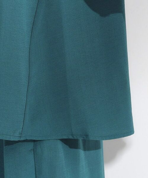 SHOO・LA・RUE / シューラルー シャツ・ブラウス | 【セットアップ可/洗える/S-LL】お袖シャーリング 麻調5分袖ブラウス | 詳細25