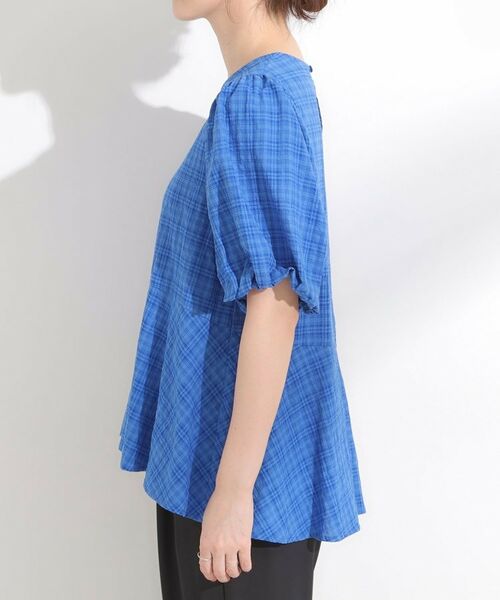 SHOO・LA・RUE / シューラルー シャツ・ブラウス | 【S-LL】バルーン袖で大人可愛く ペプラムブラウス | 詳細10