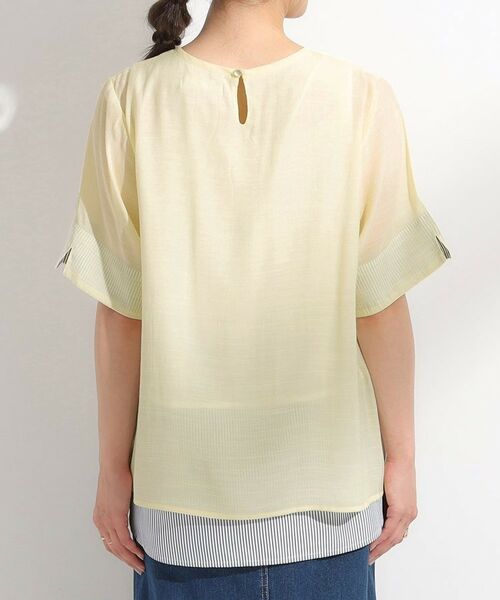 SHOO・LA・RUE / シューラルー カットソー | 【洗える/S-LL】着るだけでコーデが決まる 裾レイヤードトップス | 詳細20