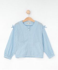 SHOO・LA・RUE / シューラルー レザーブルゾン・ジャケット | 【100-120cm】シアーチェックブルゾン