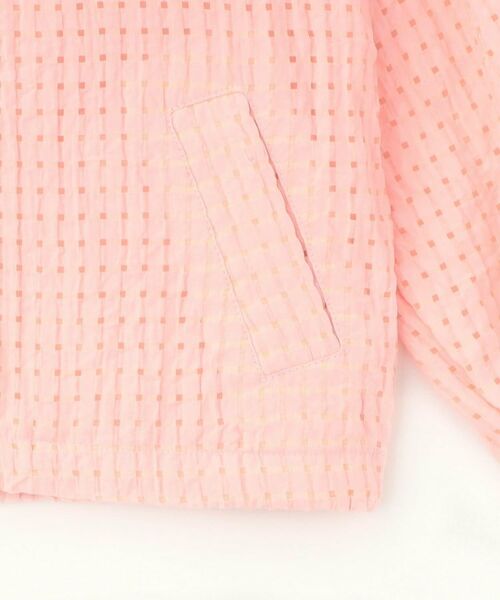 SHOO・LA・RUE / シューラルー レザーブルゾン・ジャケット | 【100-120cm】シアーチェックブルゾン | 詳細6