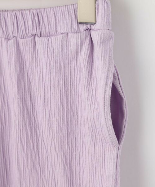 SHOO・LA・RUE / シューラルー パンツ | 【100-120cm】楊柳ワイドパンツ | 詳細4