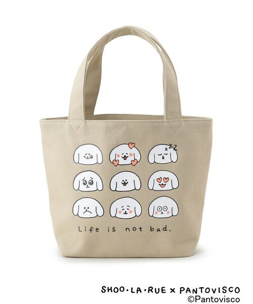 SHOO・LA・RUE / シューラルー トートバッグ | 【パントビスコ／ぺろち】ミニトートバッグ | 詳細1