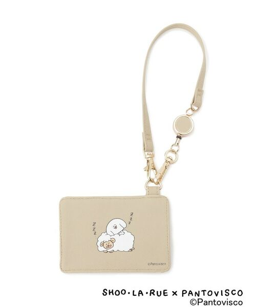 SHOO・LA・RUE / シューラルー その他小物 | 【パントビスコ／ぺろち】イラストプリント 合皮パスケース | 詳細1