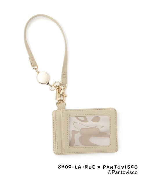 SHOO・LA・RUE / シューラルー その他小物 | 【パントビスコ／ぺろち】イラストプリント 合皮パスケース | 詳細2